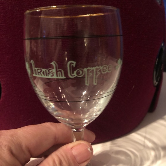 Elegant Gold and green St Patrick’s Irish coffee glasses be a leprechaun - Picture 4 of 7